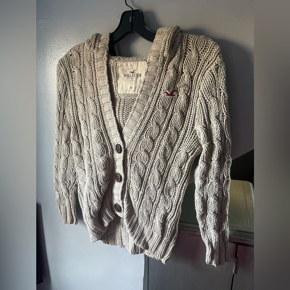 Hollister button up cardigan